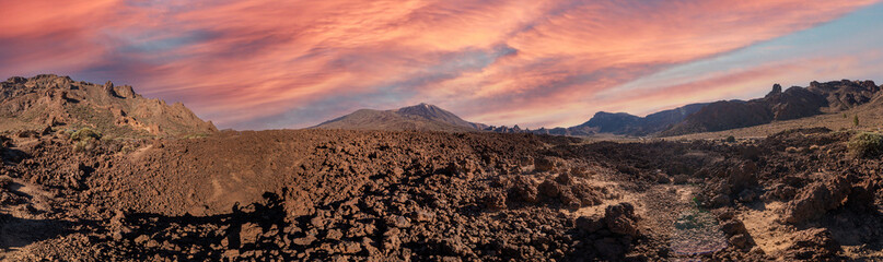 Sonnenuntergang am Pice del Teide