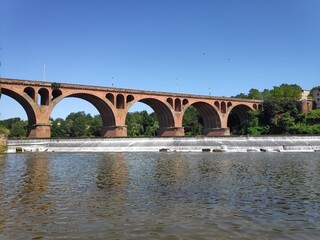 Bridge of Albi in France which spans the Tarn river