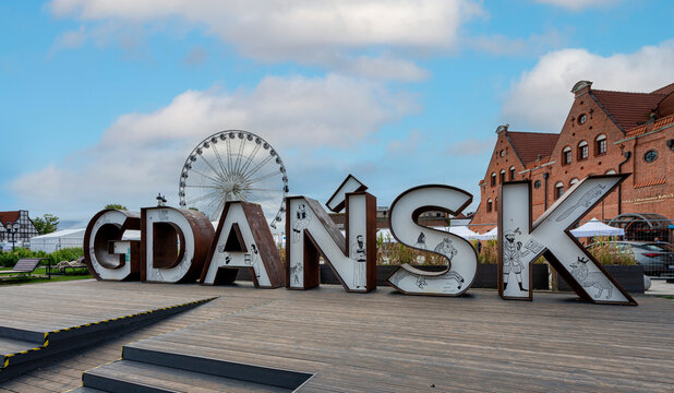 die Altstadt und andere Sehensw&uuml;rdigkeiten in Danzig Polen