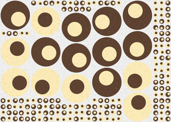 Abstract Geometric Pattern generative computational art illustration