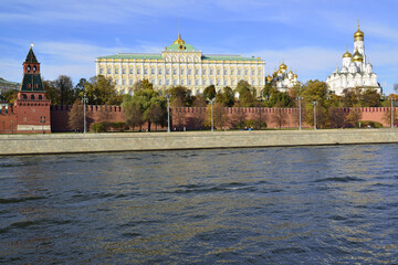 Obraz premium Golden autumn in Moscow