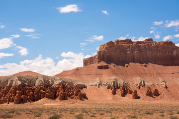 landscape on the Goblin state park in the united states of america