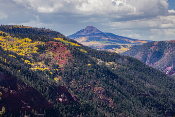 Beautiful Autumn Color in the San Juan Mountains of Colorado.