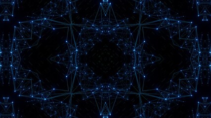 Plexus Cinematic Network Background Loop