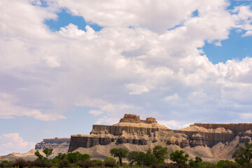 Fototapeta premium on the road Scenic Byway in Capitol Reef National Park in United States of America