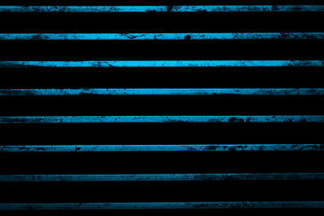 fond abstrait underground bleu de grille m&eacute;tallique horizontale.