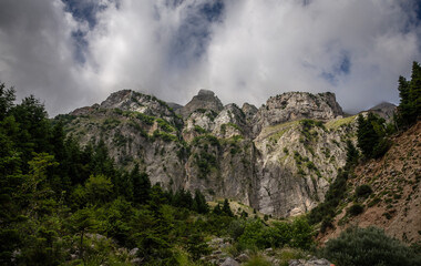 Kefalovriso waterfall near to Melissourgoi village