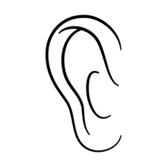 Ear anatomical Icon