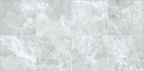 mosaic background with gray marble pattern