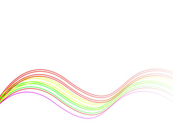 abstract colorful wave background and cop space