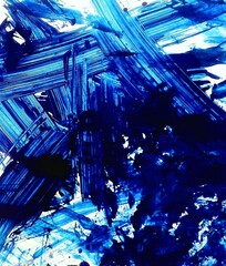abstract blue background.
 This is my own abstract artwork made by me using acrylic painting on canvas