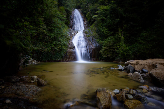 Rize waterfall in the Black Sea region of Turkey © hacimatrix