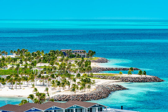 Ocean Cay Island with Turquoise Waters