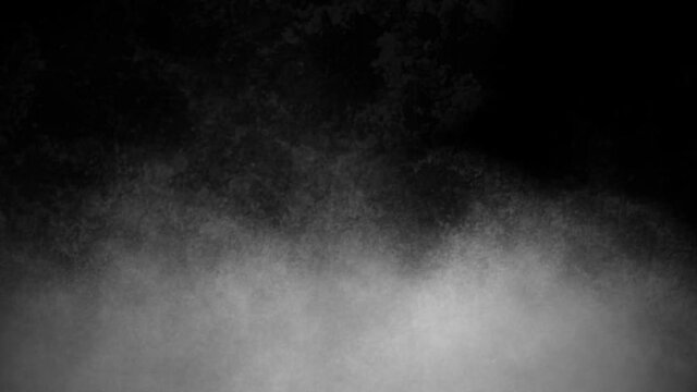 animation smoke on black background