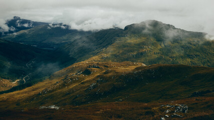 landscape with clouds