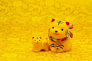 2022年の干支は壬寅（みずのえ・とら）虎　寅年の年賀状素材