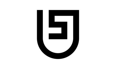 icon letter US logo