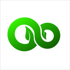 leaf infinity icon
