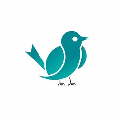 Amazing and simple bird Image graphic icon logo design abstract concept vector stock. Can be used as a symbol associated with Animal