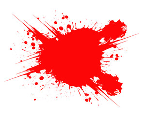 blood splat vector illustration