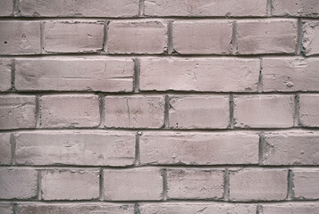 The background of a white brick wall