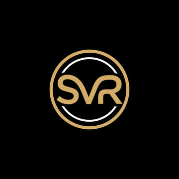 Modern initial SVR logo design vector, Abstract logo concept