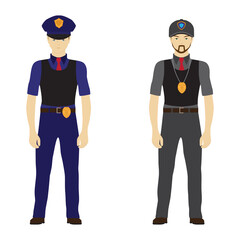 Police officers.