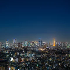 Fotobehang 東京の夜景 © taka