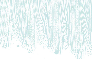 Grunge texture. Distress blue rough trace. Classy