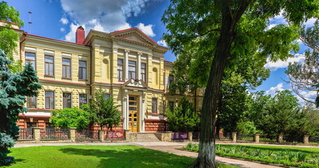 Fototapeta na wymiar Museum of the history of Kherson in Ukraine