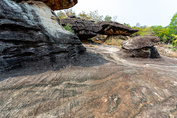 scenic rock formation