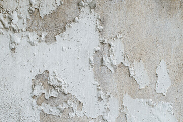 Texture of old gray concrete wall for background