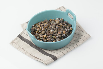 재첩.해산물.조개,날것.누끼.사람없음.실내.오브젝트.음식.음식재료