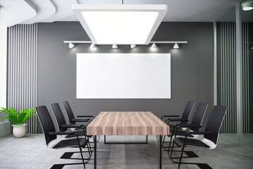 empty office space or workspace