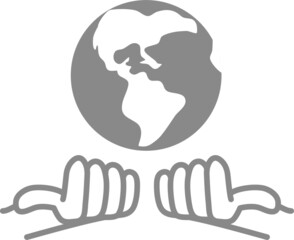 生命維持　地球保護のイメージイラスト