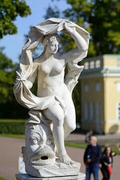 Sculpture "Galatea". Catherine Park. Tsarskoe Selo. St. Petersburg. Russia