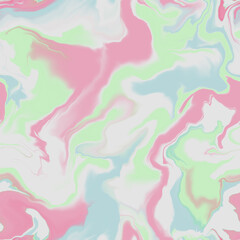 Fototapeta na wymiar Holographic seamless pattern. Sparkles of pastel colors.