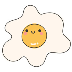 cute eggs illustration