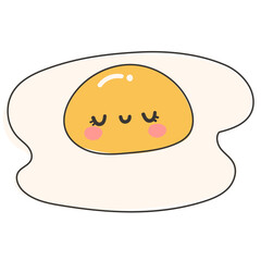 cute eggs illustration