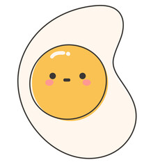 cute eggs illustration