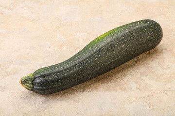 Tasty young organic natural zucchini