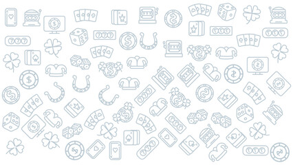 casino icon background. casino icon background.