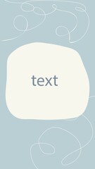 Instagram story template design	