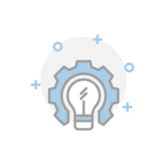 development icon flat design, vector illustration