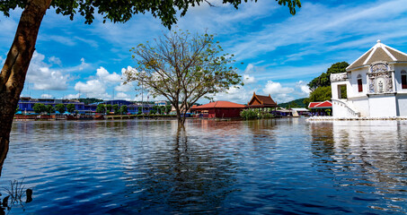 Obraz premium Thailand Floods 2021 
