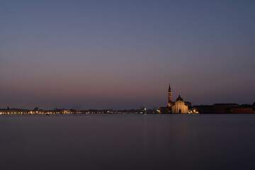 Naklejka premium Venice, Italy - San Giorgio Maggiore da Punta della Dogana