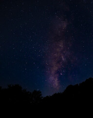 North Carolina sky on a clear night in autumn