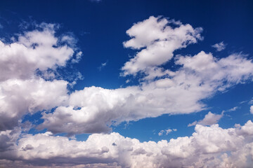 Dramatic clouds in the sky
