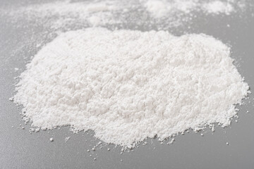 angle view Chinese medicine HuaShi or Talcum or Talc