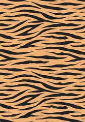 Background pattern texture tiger orange stripe black jungle safari